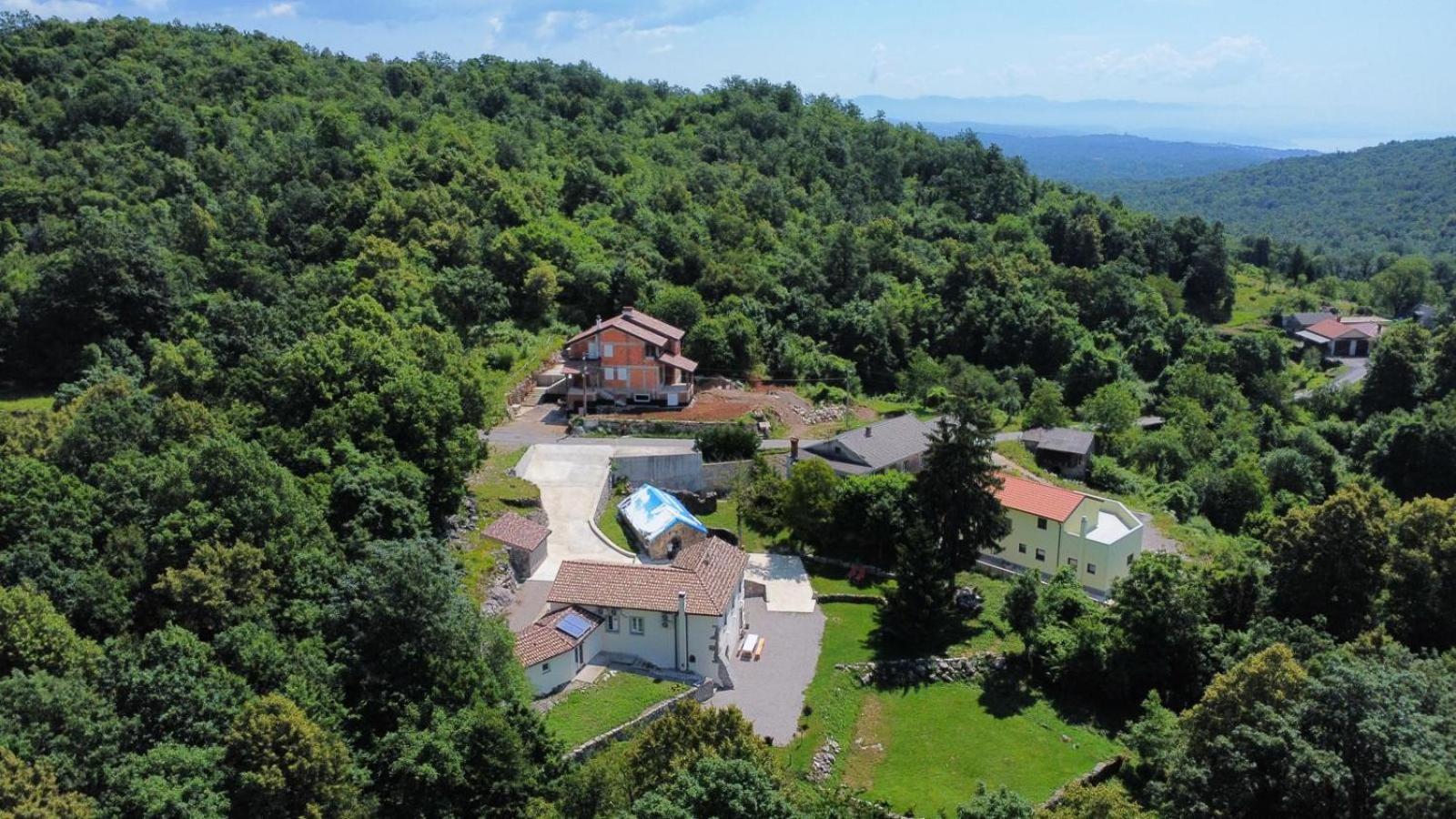 Villa Stancija Kavali Stone House, Zvoneca-Opatija Exterior foto